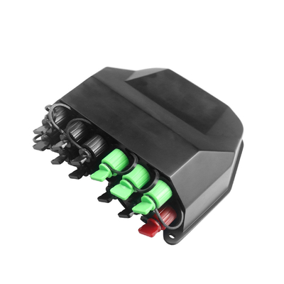 Black ABS Fiber Optic Distribution Box with SC Connectors for 1*12 Splitter