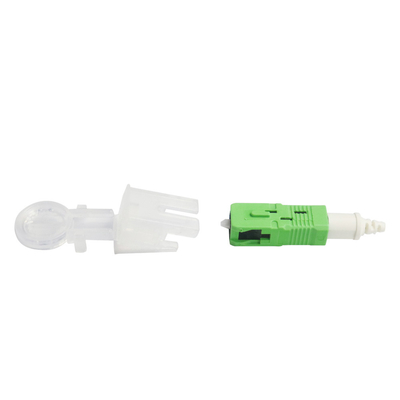 Fast Connector SC/APC Single mode Fiber Optic PrePolished Connector for 0.25mm Bare Fiber or 0.9mm Pigtail
