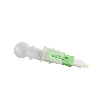 Fast Connector SC/APC Single mode Fiber Optic PrePolished Connector for 0.25mm Bare Fiber or 0.9mm Pigtail
