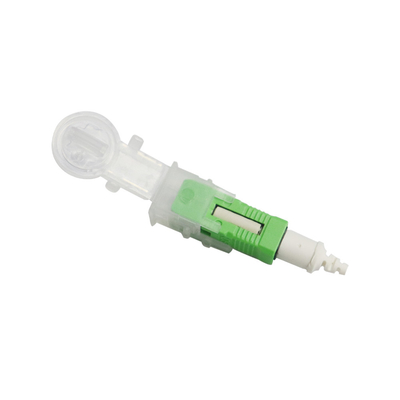 Fast Connector SC/APC Single mode Fiber Optic PrePolished Connector for 0.25mm Bare Fiber or 0.9mm Pigtail
